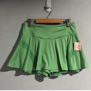 FREE PEOPLE FP Movement Pleats and Thank You Skort NWT